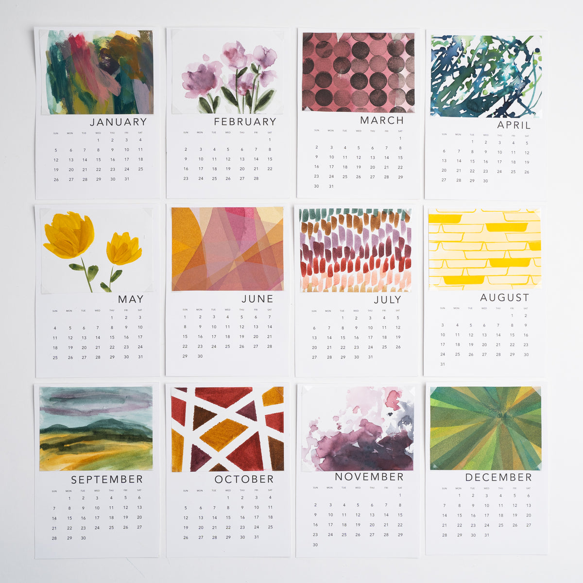 UNBOUND Advent Art Calendars eCourse - Archer and Olive