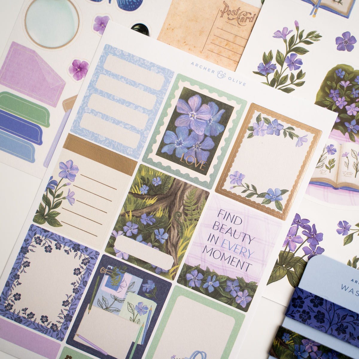 Wild Periwinkle Themed Kit - Archer and Olive
