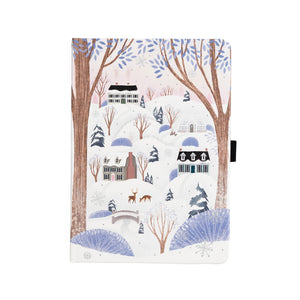 Winter Village: Notebook - Archer and Olive