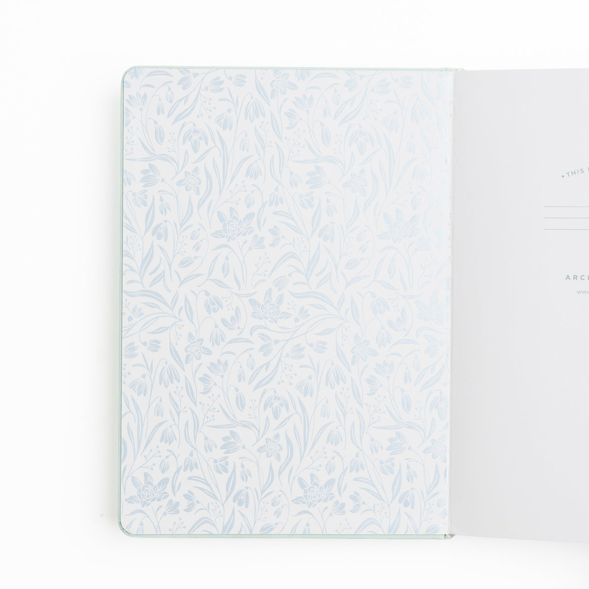 Snowdrops Notebook - Archer and Olive