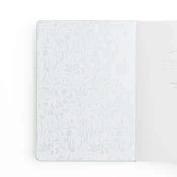 Snowdrops Notebook - Archer and Olive