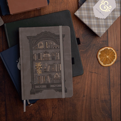 Bookshelf Reading Journal - Archer and Olive