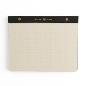 A5 Bluescale Notepad: Dot Grid - Archer and Olive