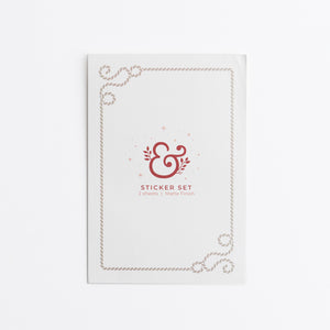Compass Stickers - Archer and Olive