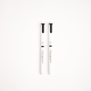 Acrylograph Pen Set of 2: 0.7mm Tip - Archer and Olive